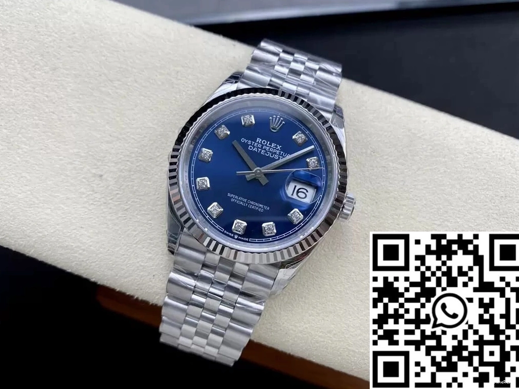 36MM Steel Stainless Rolex VS Factory Datejust M126234-0037 1124